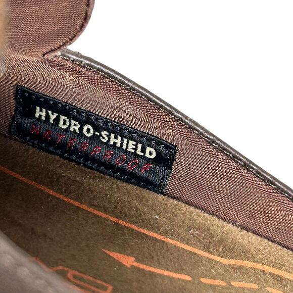 Rockport DMX Brown Suede Leather Women 10 M Waterproof Hydro-shield Shoes Slide - Picture 7 of 8